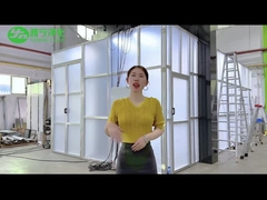 Boratorium ISO Kamar Bersih modular PVC Panel Dinding Majelis Hard Wall FFU Kamar Bersih