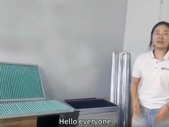 YANING Penggantian Serat Sintetis Partikel Besar Flat Tipe G4 MERV 3 Panel Pre-filter Filter Udara Pr