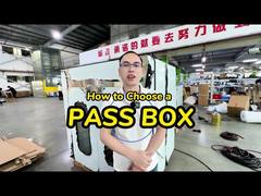 Pass Box Static Type Electrical Interlock Clean Room Pass Through Box