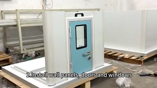 Proses Pemasangan Model Cleanroom Ⅰ