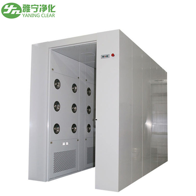 YANING Penghapusan Debu Partikulat Peralatan Pembersih Udara Modular Bebas Debu Kamar Bersih Air Shower Tunnel