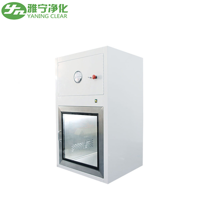YANING Sterilisasi Peralatan Kamar Bersih Melewati Kotak Phramaceutical Dynamic Pass Box
