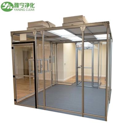 Modular 800w Clean Room Booth Dengan Ffu Fan Filter