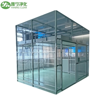 Kelas bersih ISO5/ ISO6 / ISO7Soft Wall Mini Clean Room Portable Cleanroom Manufacturer