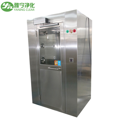 L Type Door Corner Stainless Steel Air Shower Menyesuaikan Ukuran Mudah Dibersihkan