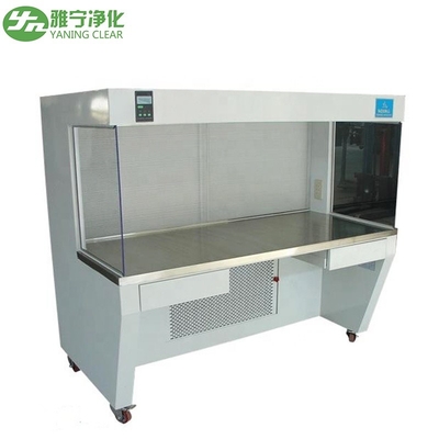 Double Person Horizontal Laminar Flow Cabinet 1150*720*540mm Internal Ukuran stainless steel kabin aliran aminar
