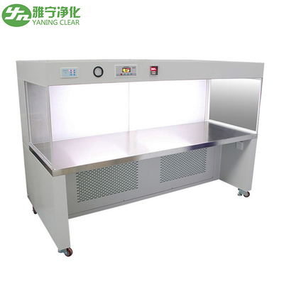 SUS 304 Hood Laminar Flow Horizontal Clean Bench 99,995% Efisiensi Filter untuk Makanan dan Minuman