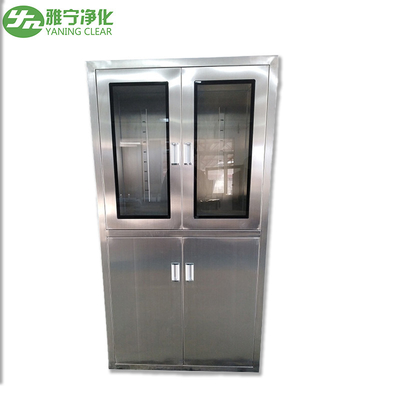 YANING Farmasi Cabinet Kedokteran Perabot Rumah Sakit Alat Instrumen Medis dada stainless steel OT Cabinet untuk ruang operasi
