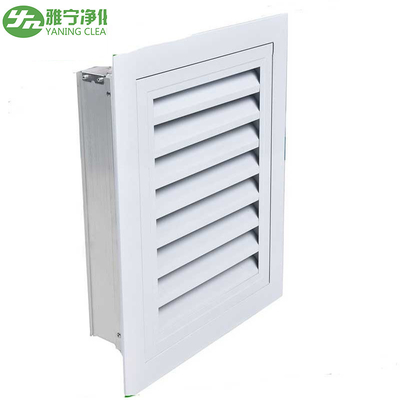 Ketahanan Korosi Hvac Air Return Grille / Diffuser Saluran Udara 500 * 500 * 10mm