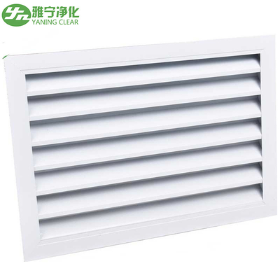 Arsitektur Metal Return Air Grille Defleksi Ganda Untuk Sistem Ventilasi