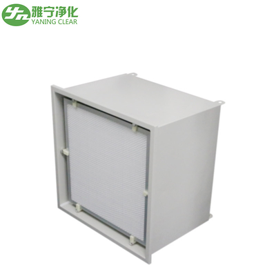 Kotak Terminal Filter Hepa Kinerja Tinggi, Modul Filter Hepa Dengan Kipas Angin