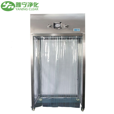 Sistem Sampling Sistem Aliran Udara Laminar Stainless Steel Dengan Pintu Tirai Antistatik