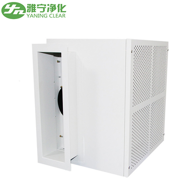 Powder Coating Steel Laminar Air Flow System Ceiling Unit Untuk Teknik Farmasi