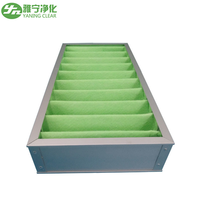 Filter Udara Primer Tahan Lama / Filter Udara AC Dengan Bahan Serat Sintetis