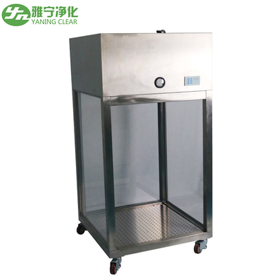 Booth Pengambilan Sampel Bahan Baku Stainless Steel Dengan Pengukur Tekanan Dan Sinar UV