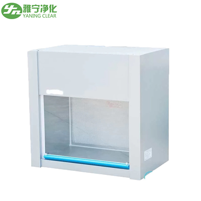 Desk Top Laminar Clean Bench Bahan Lembaran Baja Berwarna Untuk Operasi Mikroelektronik