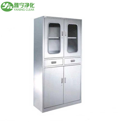 Kabinet Medis Stainless Steel Rumah Sakit, Lemari Penyimpanan Pasokan Medis