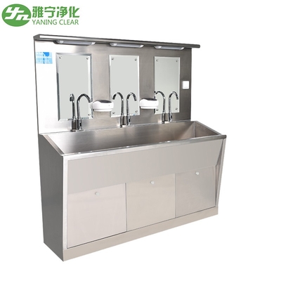 Tabel Operasi Laboratorium Pengambilan Sampel Stainless Steel Hand Wash Sink Keran yang bisa diselewengkan Instant Hot Water Mix Air Wash Sink