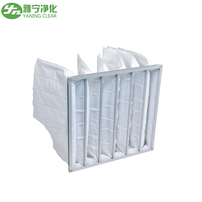 Filter Tas Rigid Bingkai Aluminium, Sistem Pengelasan Filter Udara Non Woven