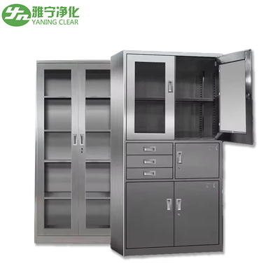 Kabinet Medis Stainless Steel Anestesi Tertanam Untuk Ruang Operasi Rumah Sakit
