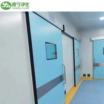 Rumah Sakit Atau Pintu Modular Operating Room Hermetic Automatic Sliding