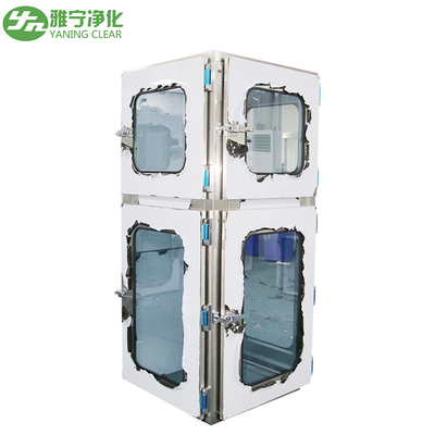 Elektromagnetik SUS201 Cleanroom Melewati Pintu Saling Kotak