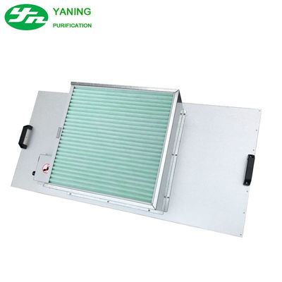 170W FFU Fan Filter Unit 1175 Jenis Warna Matt Dengan G4 Pre - Filter Dan H14 HEPA Filter