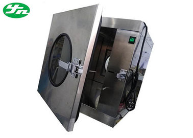 Foods Industry Cleanroom Pass Box Tipe Panjang Dengan Jendela Pengamatan Bulat