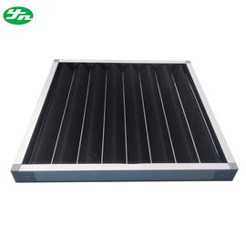 Filter Udara Panel Paduan Aluminium, Penghilang Bau Filter Serat Karbon Aktif
