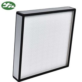 Aluminium Frame HEPA Air Filter / Mini Pleat HEPA Filter Untuk Sistem AHU HVAC