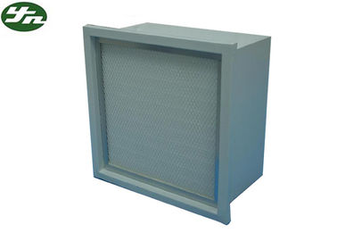 Outlet Filter Udara Terminal Cleanroom Disesuaikan White Powder Coating untuk Industri Elektronik