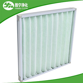 Pleat Pre Air Filter Compact Air Purifier Pre Filter Dengan Bingkai Aluminium