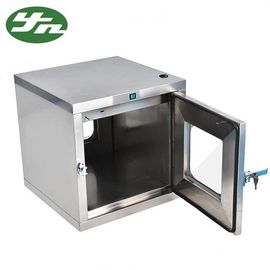 Stainless Steel Static Cleanroom Pass Box With Mechanical Interlock Structure