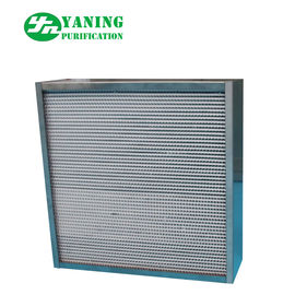304 Filter Udara HEPA Stainless Steel / Filter Tungku HEPA Suhu Tinggi Untuk Oven