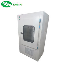 Clean Room Air Shower Pass Box Powder Coating Steel Body 660*500*600mm Ukuran Eksternal