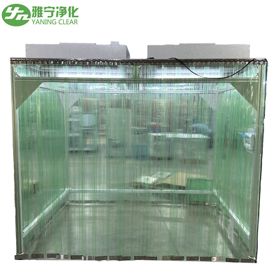 Vertikal PAO DOP Laminar Air Flow Hood Stainless Steel