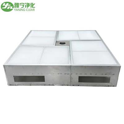 Kustom ISO 5-8 Ceiling Suspended Laminar Air Flow 610 * 305 * 292mm Ukuran Hepa Garansi 12 Bulan