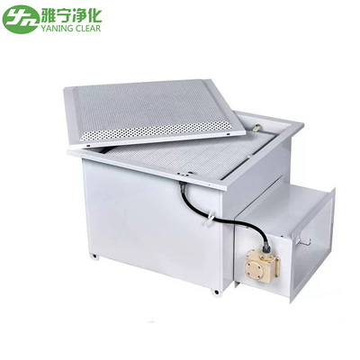 Powder Coating HEPA Laminar Flow Diffuser, Kotak Filter Udara Hepa Dengan Katup Udara