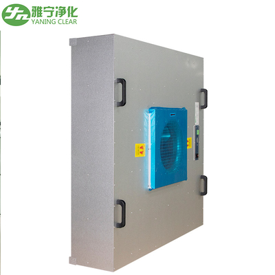 Cleanroom Ceiling HEPA Filter System FFU Fan Filter Unit dengan Koneksi Terminal Block
