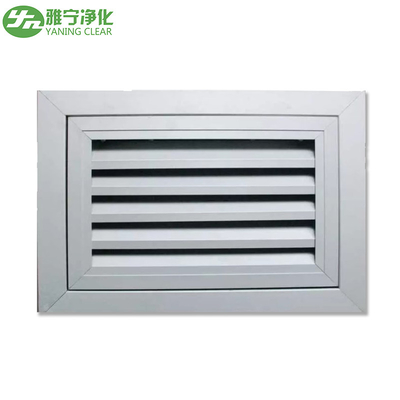 Aluminium Alloy Frame Kembali Ventilasi Udara Kisi-kisi Ventilasi AC Penutup