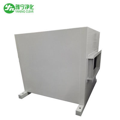 220V / 50Hz Ventilasi Kamar Bersih Bingkai Lapisan Bubuk Kabinet Udara Bersih / Segar