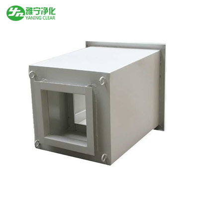 Struktur Sederhana Ruang Bersih Hepa Filter Box Modul Aliran Laminar 2000m³ / H Volume Udara