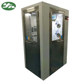 L Turn Angle Cleanroom Air Shower Custom Veer / Ukuran Untuk Ruang Bersih Khusus