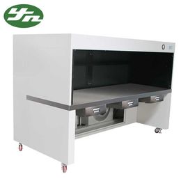 Horizontal Laminar Clean Bench Airflow Hood Powder Coating Steel Untuk Tiga Orang