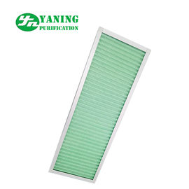 Mini Pleat Pre Air Filter Aluminium Frame Ventilasi Sistem Filtrasi Primer Diterapkan
