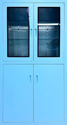 Lemari Medis Stainless Steel SUS304 dengan Papan Pemisah yang Dapat Disesuaikan dan Standar Celah Sesuai Industri untuk Ruang Operasi