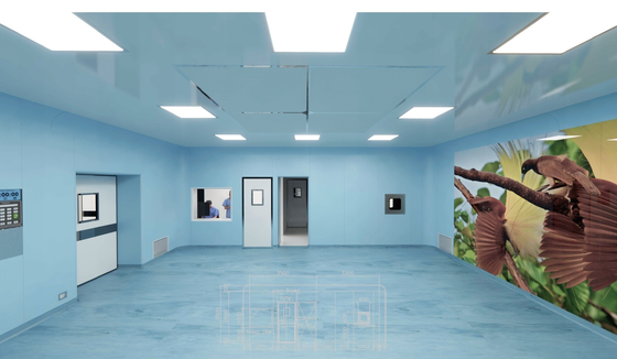 YANING Surgical Laminar Airflow Ceiling dengan HEPA H14 Filtration dan PLC Smart Control untuk Kelas 5 ISO Cleanliness