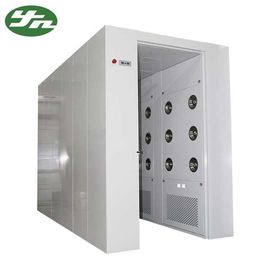 5 Meter Cleanroom Air Shower Tunnel 62dB Noise Dengan Powder Coating Steel Shell