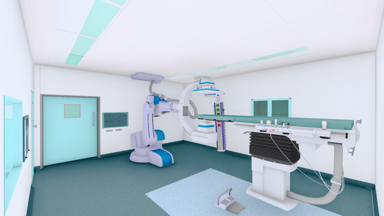 Ruang operasi modular turnkey dengan ISO Kelas 5-8 Kebersihan dan Suite Bedah Terintegrasi