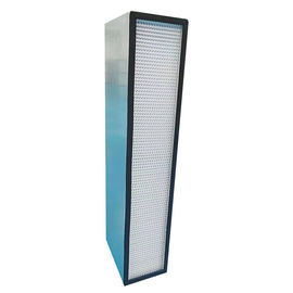 Ukuran Disesuaikan Filter Udara HEPA Ukuran Lipatan Dalam 915 * 305 * 292mm Rangka Baja Galvanis